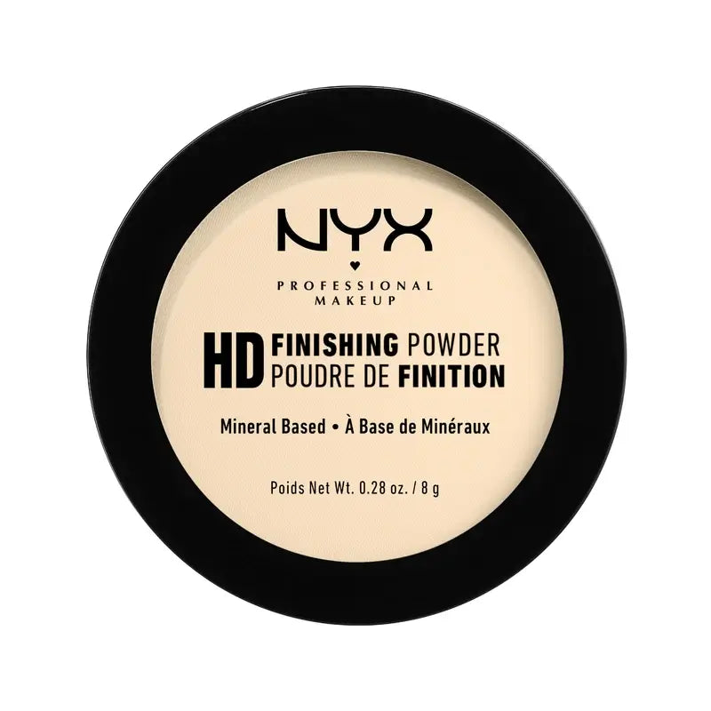 Nyx Mini High Definition Mattifying Powder Shade 02 Banana , 2,8 gr