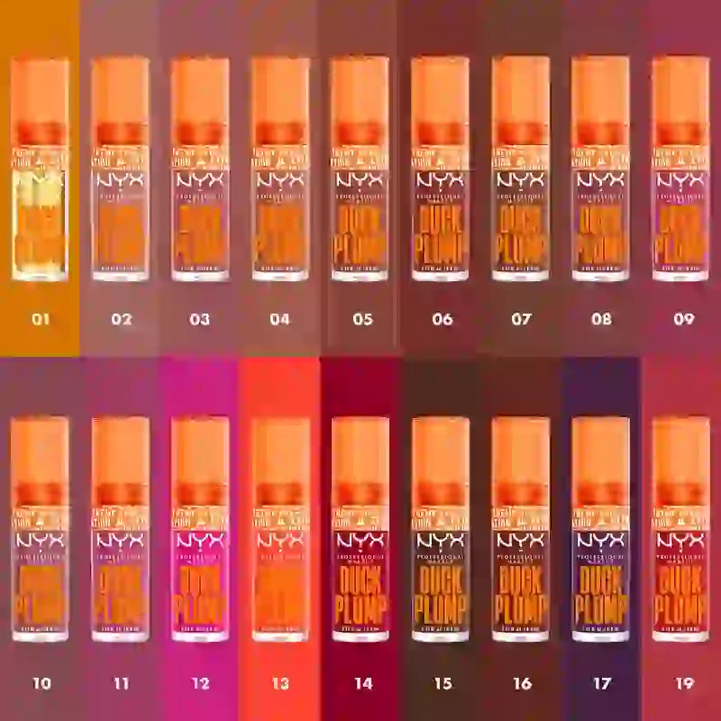 Nyx Nyx Duck Plump High Pigment Lip Gloss Volumising Gloss Brown Of Applause , 7 ml