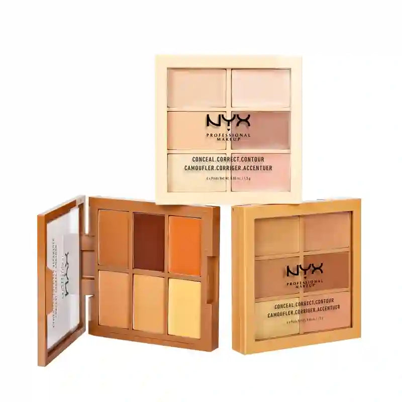 Nyx Concealer & Contouring Palette Conceal, Correct, Contour Palette , 9 gr