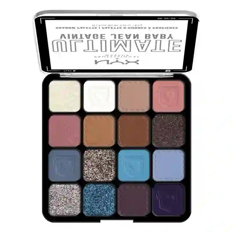 Nyx Ultimate Shadow Palette Vintage Jean Baby , 1 pcs.