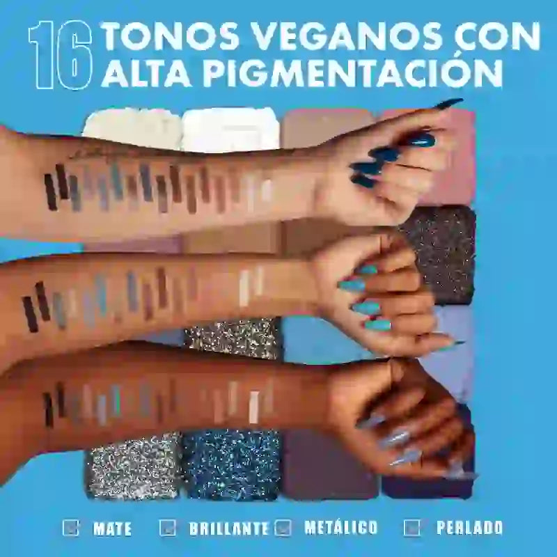 Nyx Ultimate Shadow Palette Vintage Jean Baby , 1 pcs.