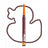Nyx Volumising Lip Liner Duck Plump Lip Liner, Fill Em' In 04 , 0,33 gr
