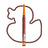Nyx Duck Plump Volumising Lip Liner, Lip Liner, Swollen Spice 07 , 0,33 g