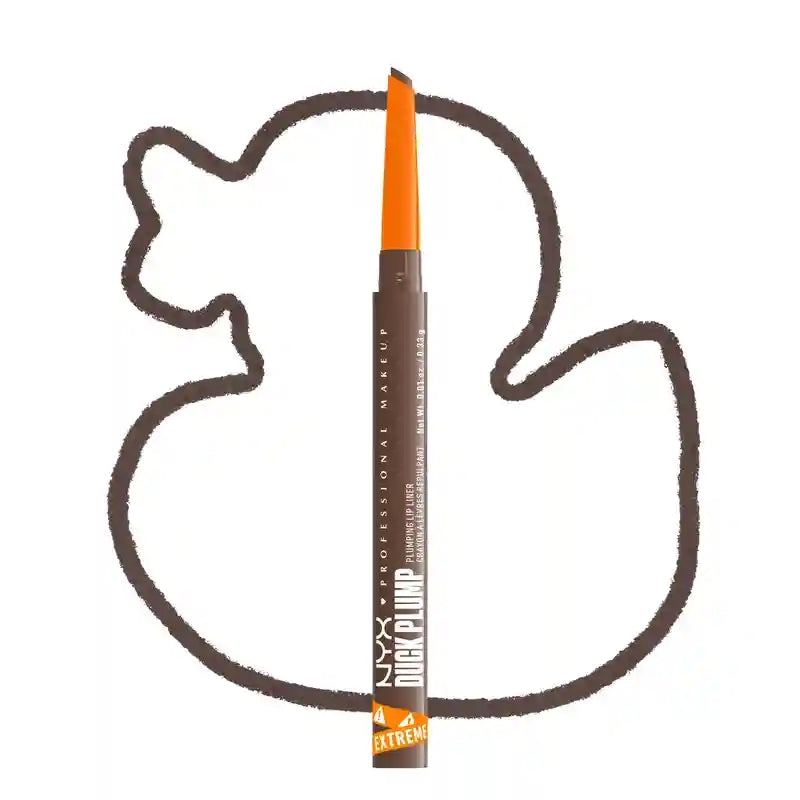 Nyx Duck Plump Volumising Lip Liner, Lip Liner, Taupe 11 , 0,33 grammes