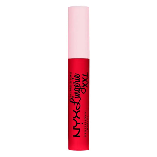 Nyx Lipstick Lip Lingerie Xxl Fuego Long Lasting 100% Matte Coverage, Untamable Shade, 4 ml
