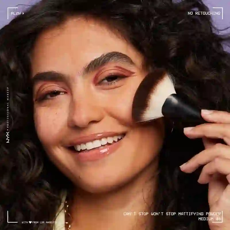 Nyx Professional Poudre matifiante Can'T Stop Won'T Stop. 6 gr