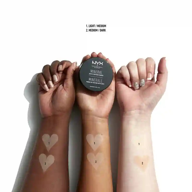 Nyx Mineral Setting Powder Studio Finishing Powder Translucent Makeup Setting Powder , 6 g