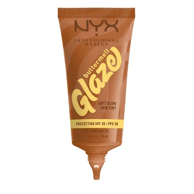 Nyx Skin Tint Buttermelt Glaze Soft Glow + Protection Spf/Fps 30 , 30 ml