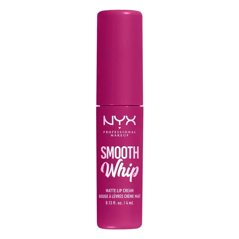 Nyx Smooth Whip Matte Lip Cream, rouge à lèvres liquide crémeux, mat, teinte Bday Frosting 09 , 4 ml