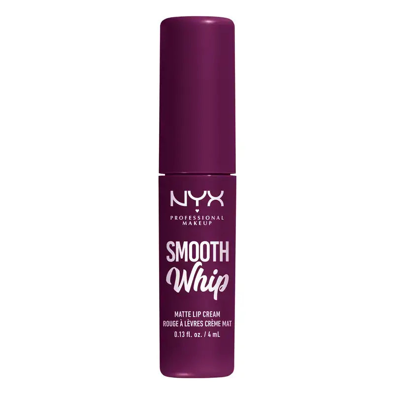Nyx Smooth Whip Matte Lip Cream, rouge à lèvres liquide crémeux, mat, teinte Berry Bed Sheets , 4 ml
