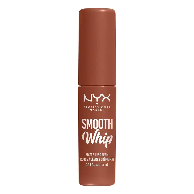 Nyx Smooth Whip Matte Lip Cream, rouge à lèvres liquide crémeux, mat, teinte fausse fourrure, 4 ml