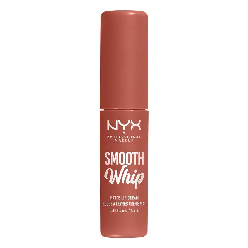 Nyx Smooth Whip Matte Lip Cream, rouge à lèvres liquide crémeux, mat, teinte Kitty Belly , 4 ml