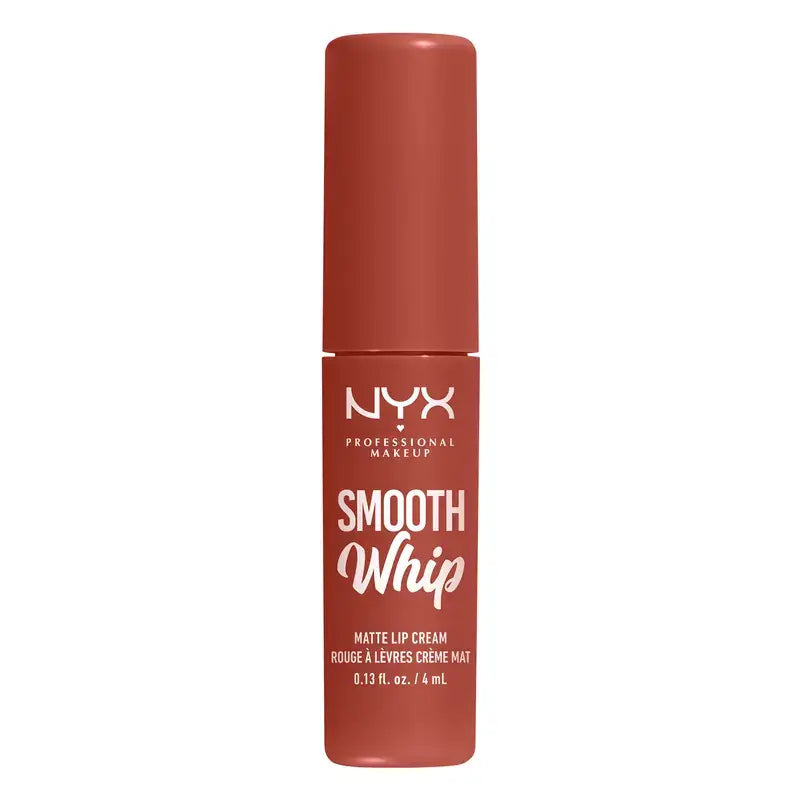 Nyx Smooth Whip Matte Lip Cream, rouge à lèvres liquide crémeux, mat, Shade Pushin , 4 ml