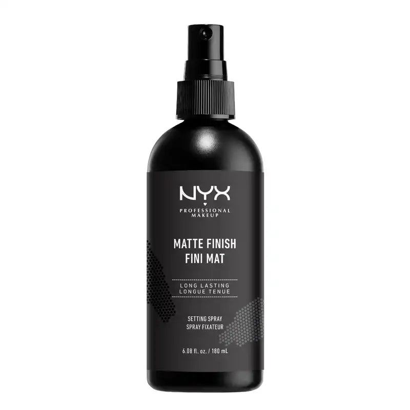 Nyx Matte Finish Setting Spray Spray Setting Spray Matte Finish Maxi Size 180 Ml , 180 ml