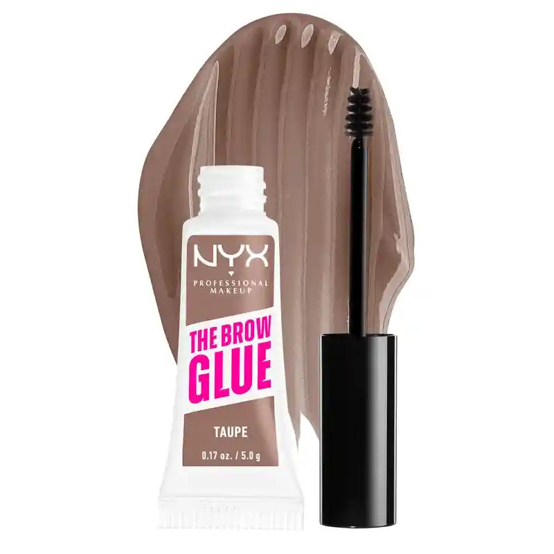 Nyx The Brow Glue, gel à sourcils longue durée, teinte taupe 02 , 5 g