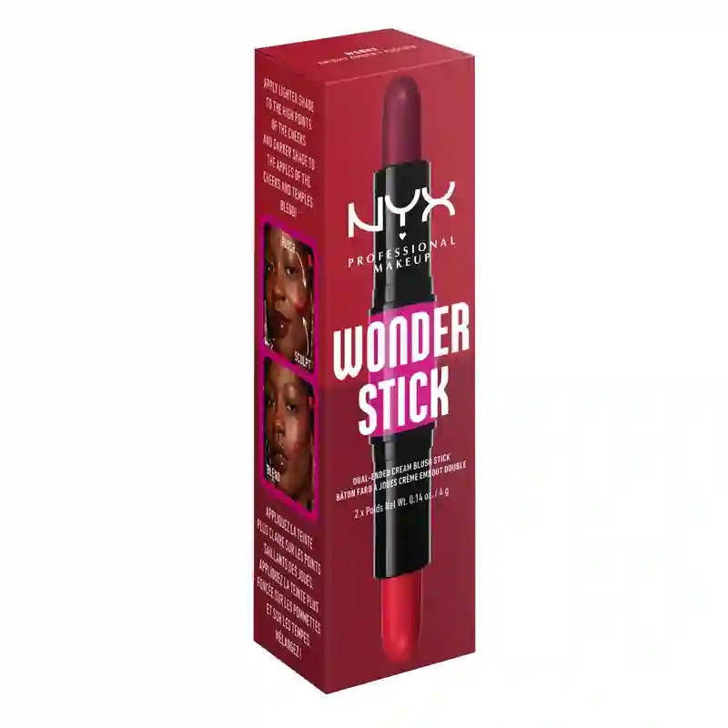 Nyx Wonder Stick Blush Amber. Blush crème illuminant. 1 pièce
