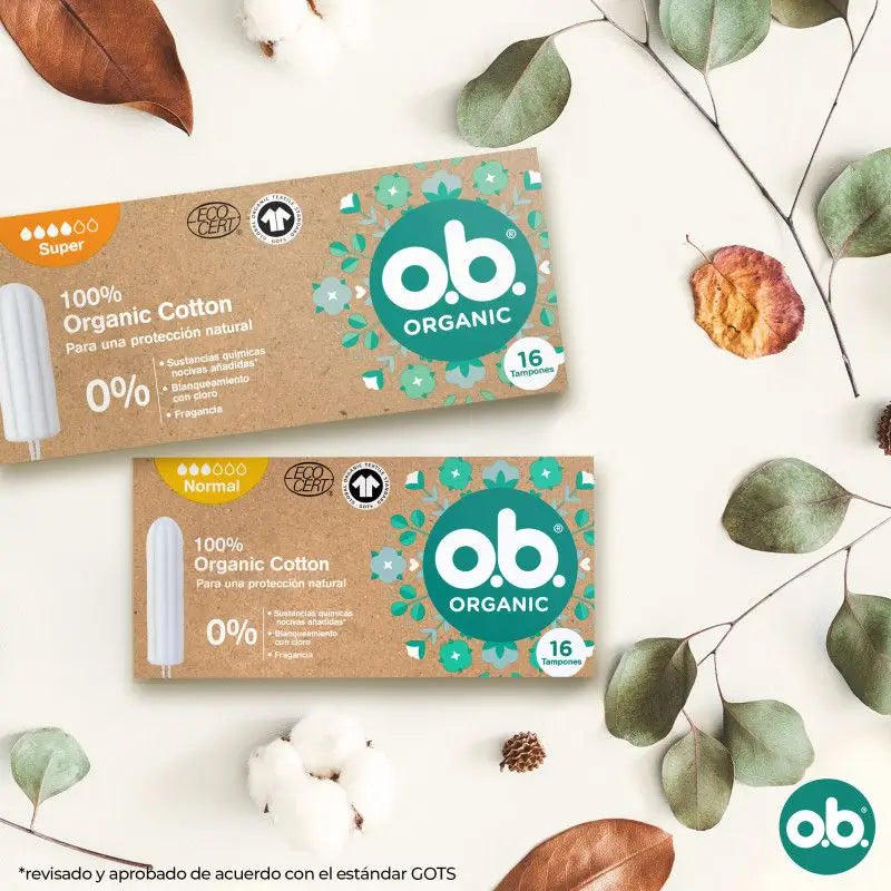 Ob Tampon Digital Organic Normal, 16 pcs.