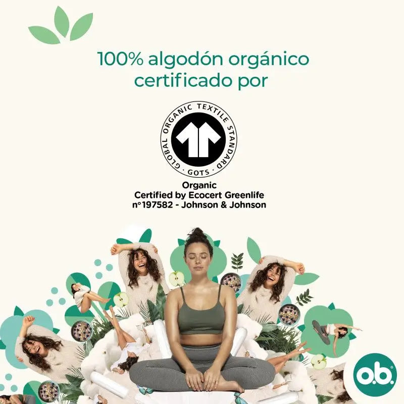 Ob Tampon Digital Organic Normal, 16 pcs.