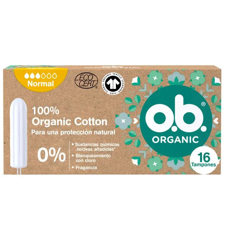Ob Tampon Digital Organic Normal, 16 pcs.