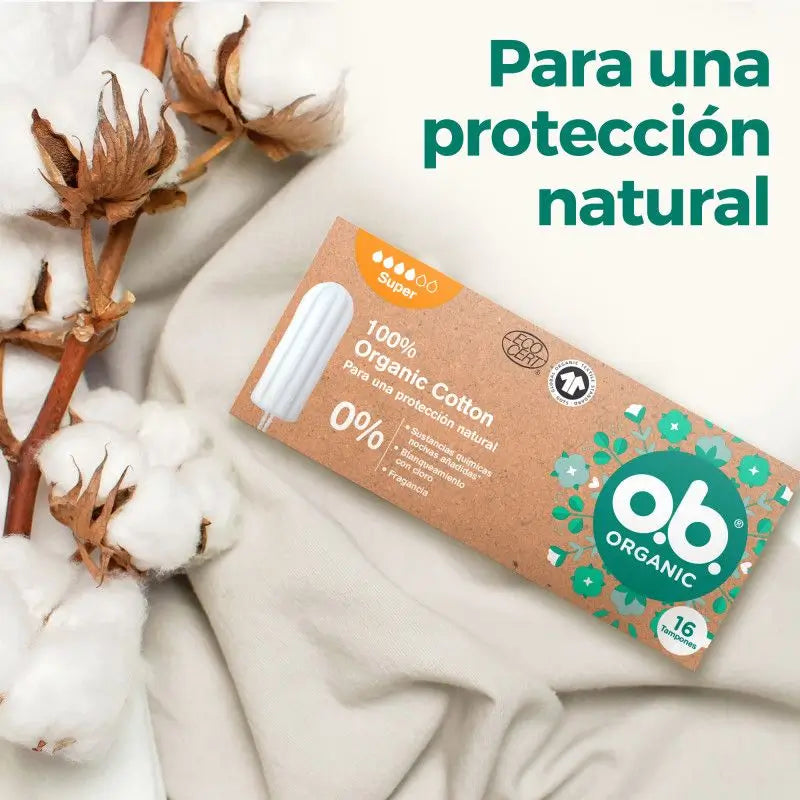 Ob Tampon Digital Organic Super, 16 pcs.