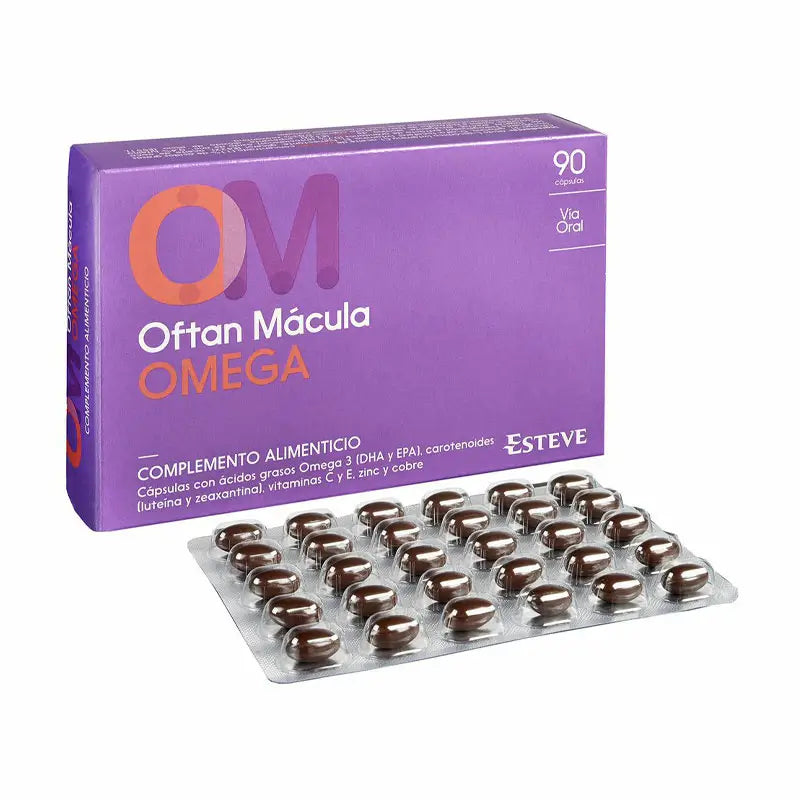 Oftan Macula Supplément alimentaire oméga, 90 gélules