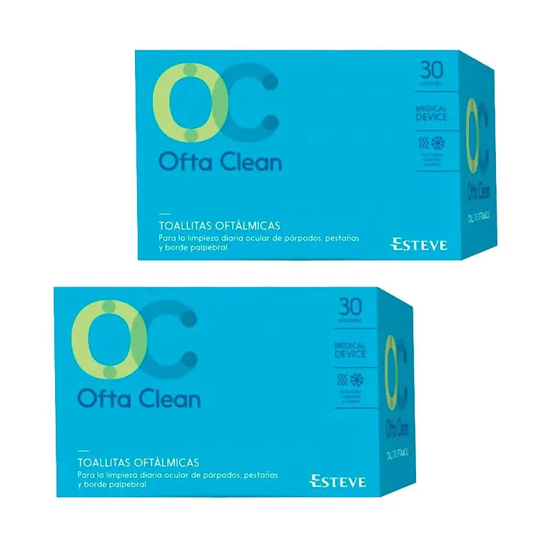 Oftan Macula Pack Ophthalmological Wipes, 2 x 30 Units