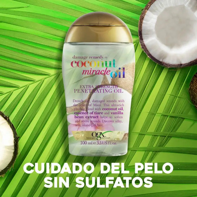 Ogx Coconut Miracle Oil Extra Penetrating Oil, 100 ml