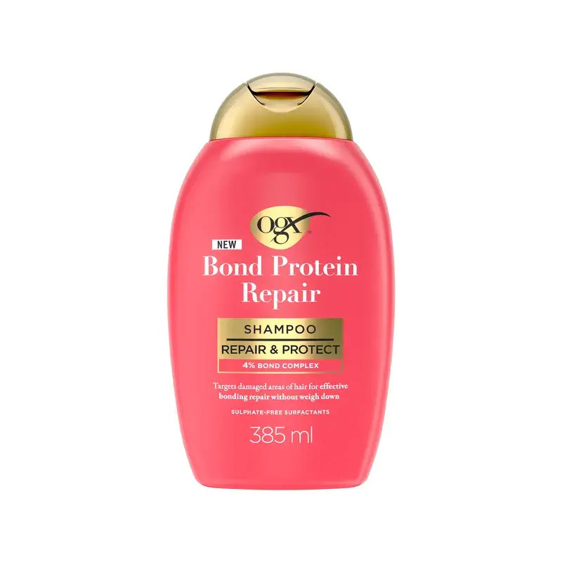 Ogx Bond Repair Shampoo, Repairing Shampoo, Sulfate-Free Hair Repair Shampoo, 385 Ml