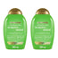 Ogx Ttx-Teatree Menthe Extra, Pack 2 x 385 ml