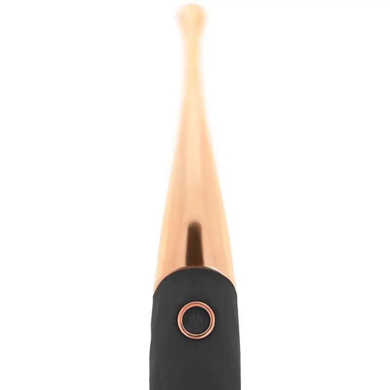 Ohmama Stimulateur de clitoris rechargeable 36 modes - Noir-or rose