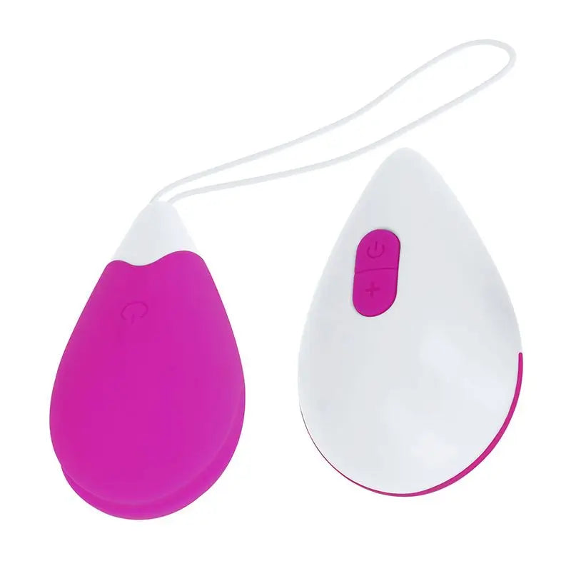 Ohmama Oeuf vibrant 10 modes - Lilas et blanc