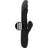 Ohmama Vibrators Vibrateur avec fonction de mouvement et boules rotatives - Noir