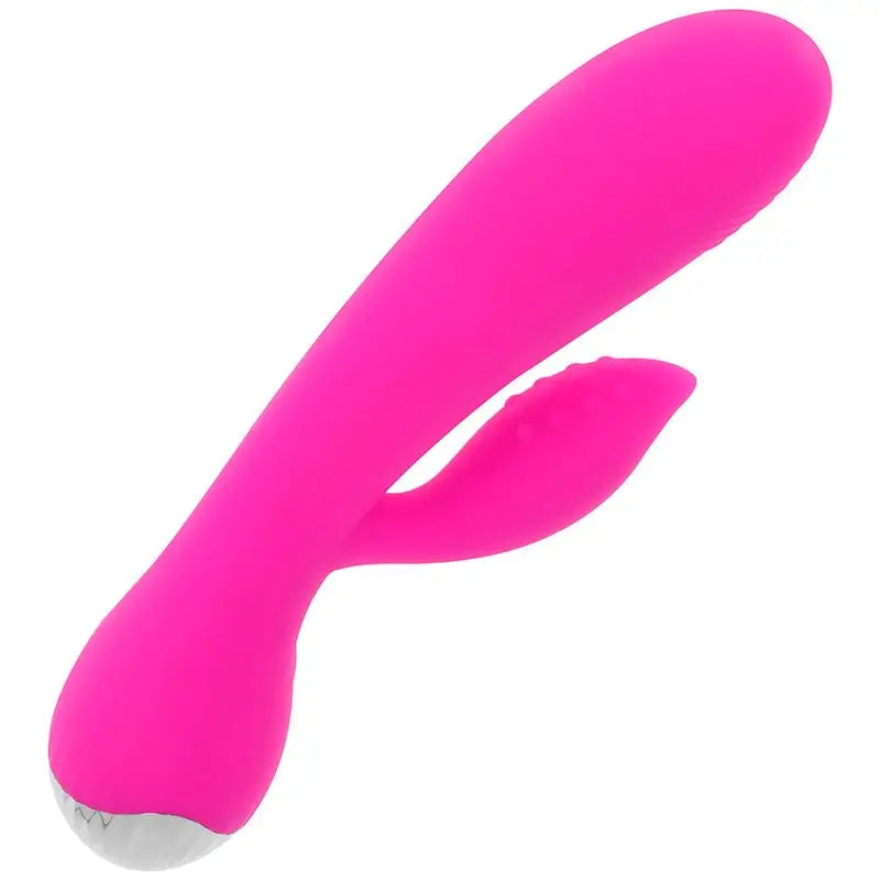 Ohmama Vibrateurs Vibrateur rechargeable avec lapin 10 modes de vibration 19 Cm