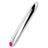 Ohmama Vibrators Vibrateur argenté rechargeable 10 modes 18.5 Cm