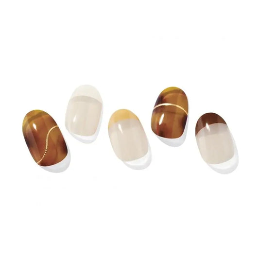 Ohora Gel Nails- Amber French, 30 unités