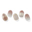 Ohora Gel Nails - Browny Check, 30 pièces