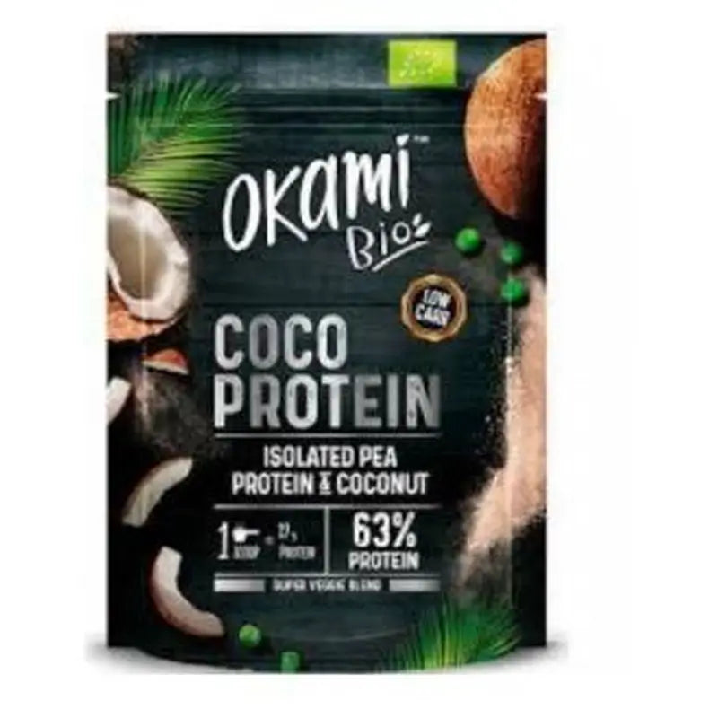 Okami Bio Pea & Coconut Protein 500Gr Bio Sg Vegan