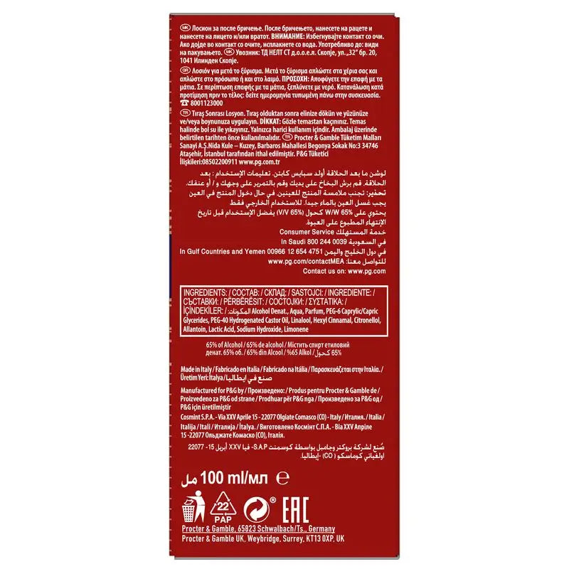 Old Spice After Shave Captain 100 ml