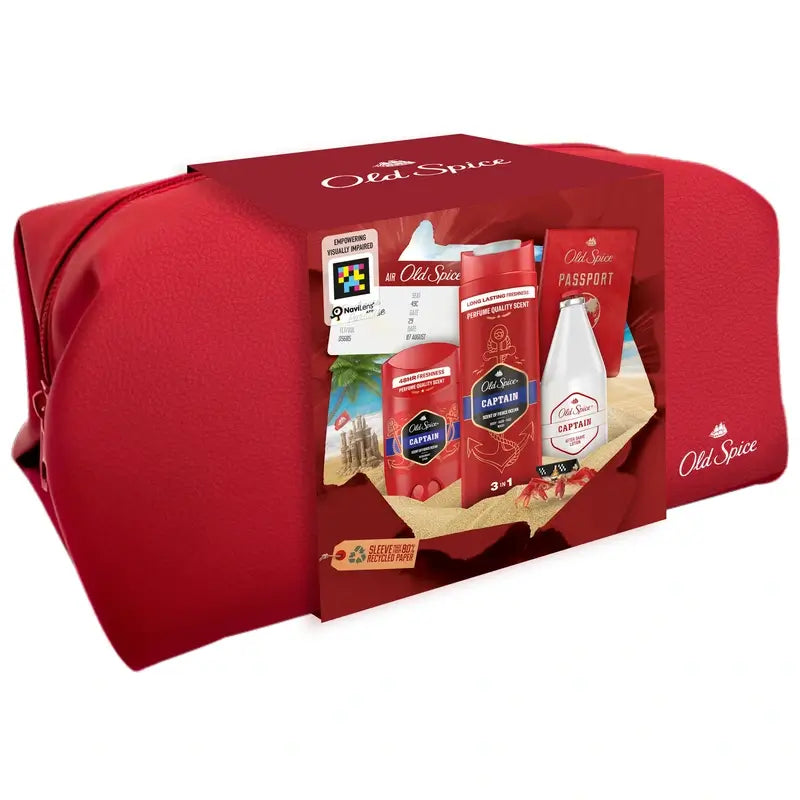 Old Spice Captain Traveller Coffret cadeau avec gel douche