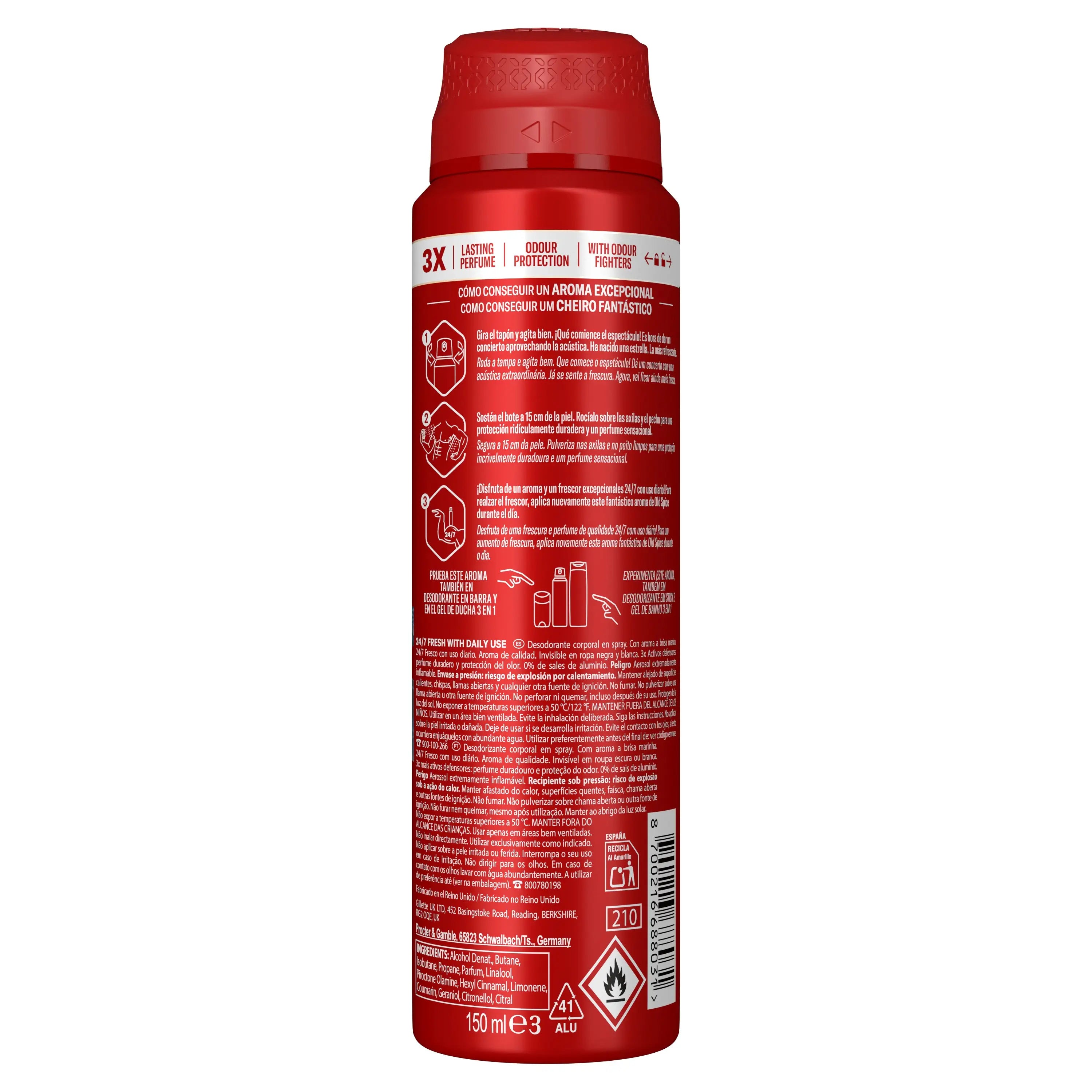 DEO Spray Mer Profonde 150ml