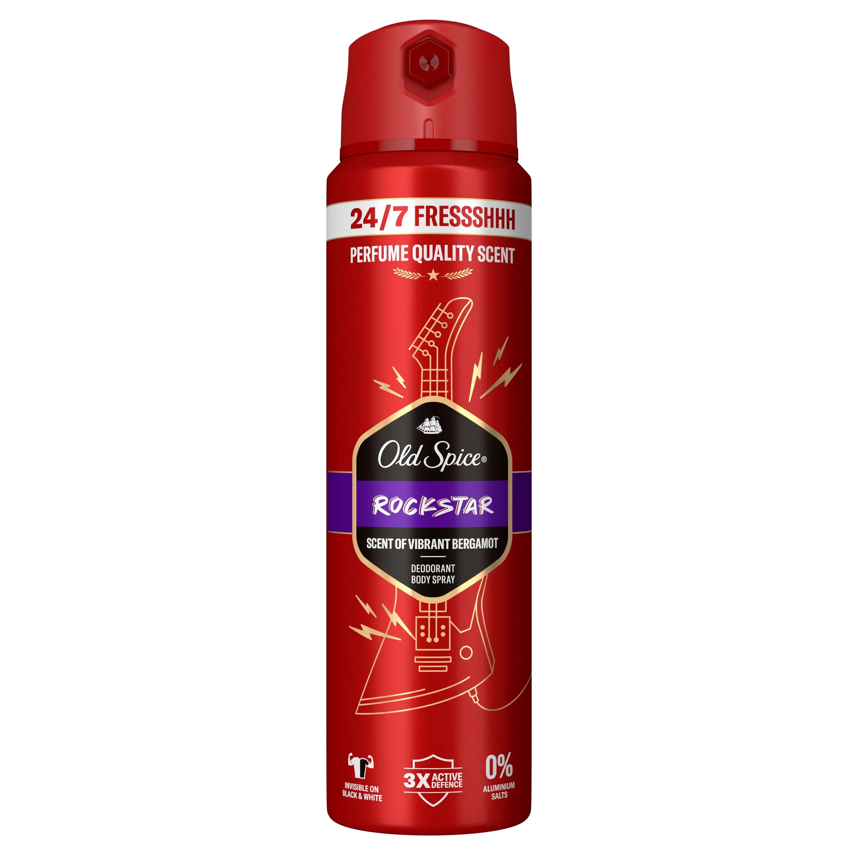 Old Spice Old Spice Rockstar Déodorant en spray, 150 ml