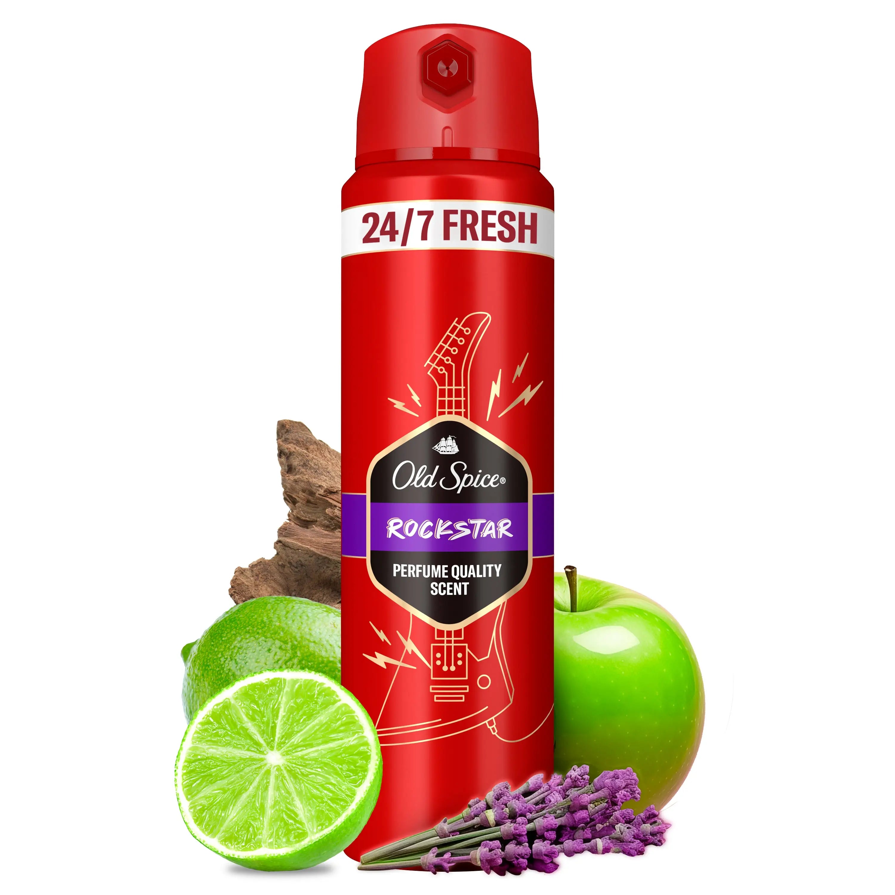 Old Spice Old Spice Rockstar Déodorant en spray, 150 ml