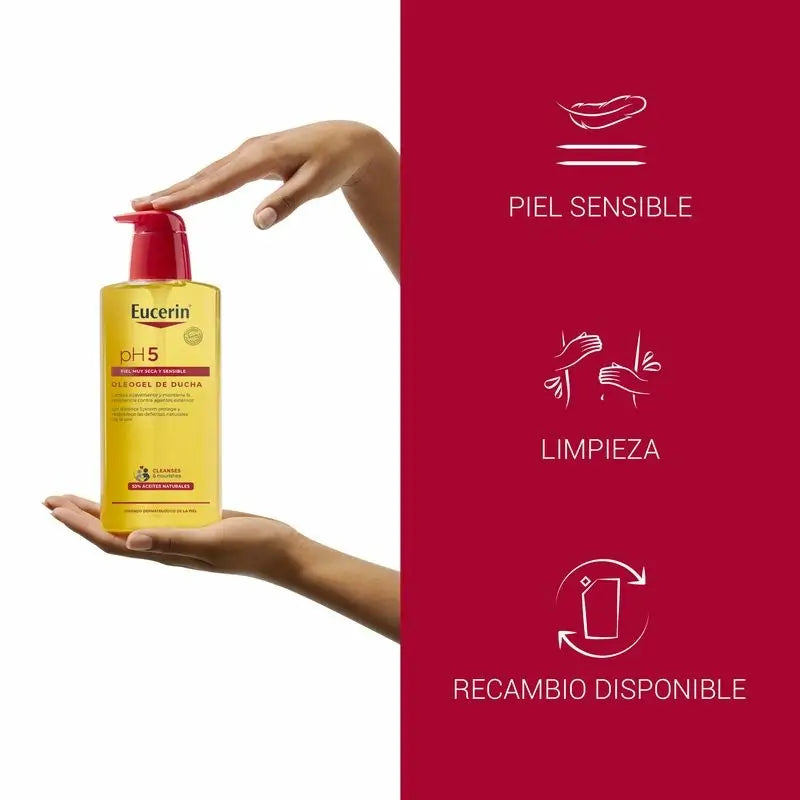 Eucerin Ph5 Shower Oil Gel douche 400 ml