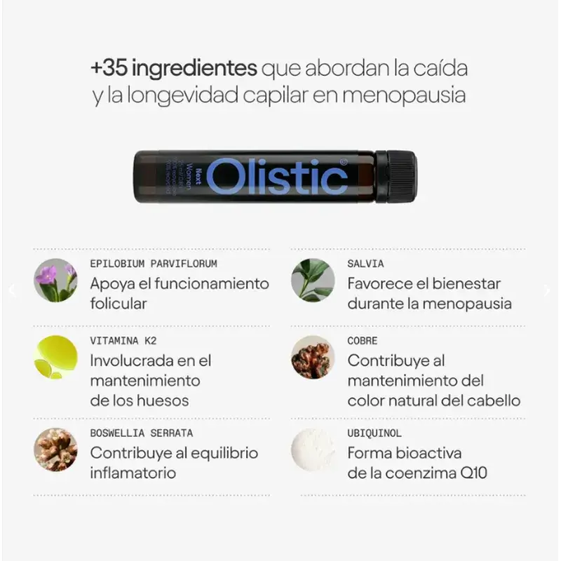 Olistic Next Women Triplo 28 flacons de 25 ml