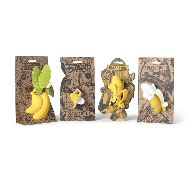 Oli&Carol Ana Banana Pacifier Case , 1 unité