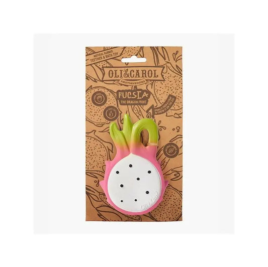 Oli&Carol Fuchsia The Dragonfruit Teether