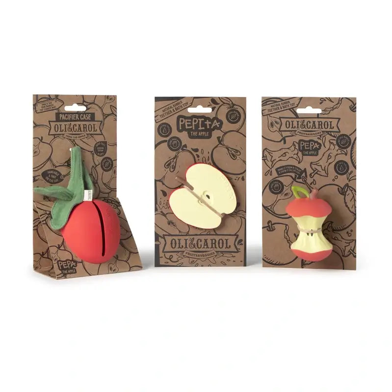 Oli&Carol Pepa The Apple Pacifier Case , 1 unité