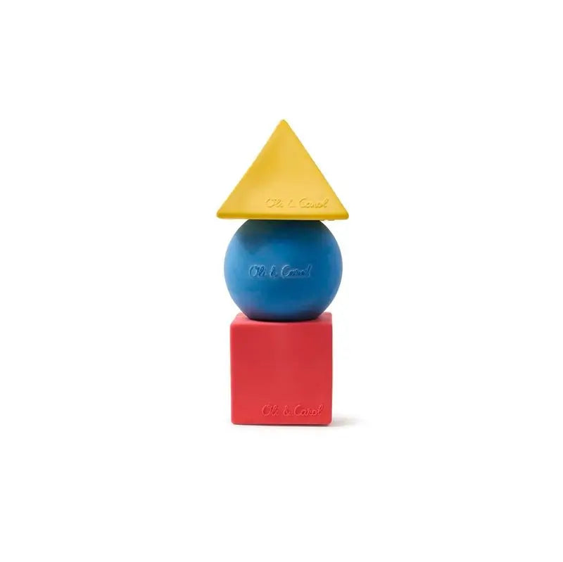Oli&Carol X Bauhaus Movement Geometric Figures Basic Rattle