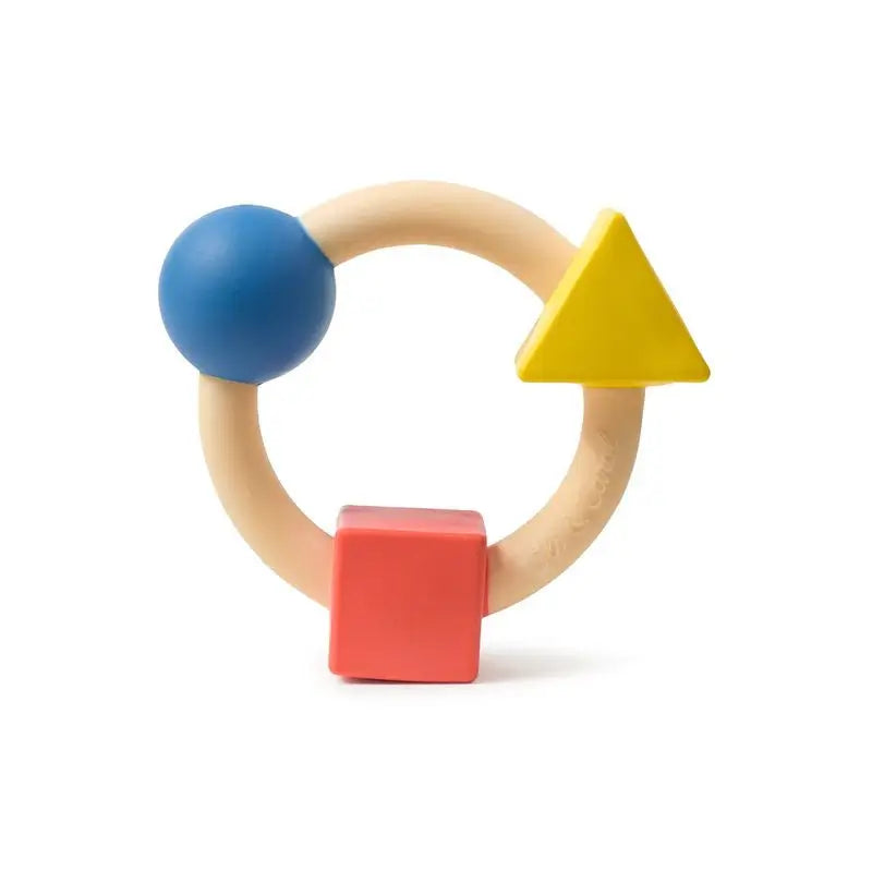 Oli&Carol X Bauhaus Movement Teething Ring Basic Rattle