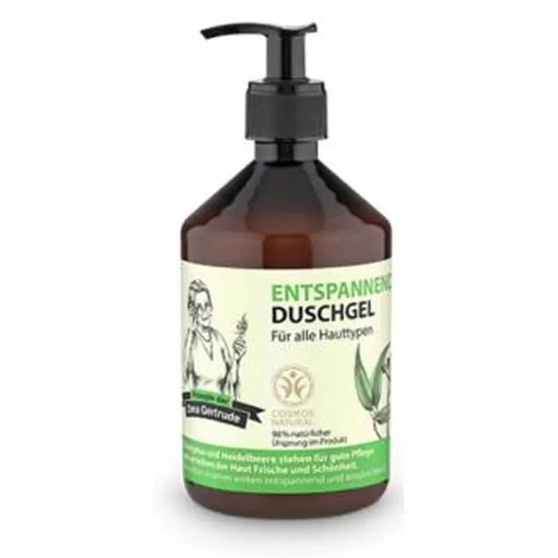 Oma Gertrude Blueberry Relaxing Shower Gel 500ml.